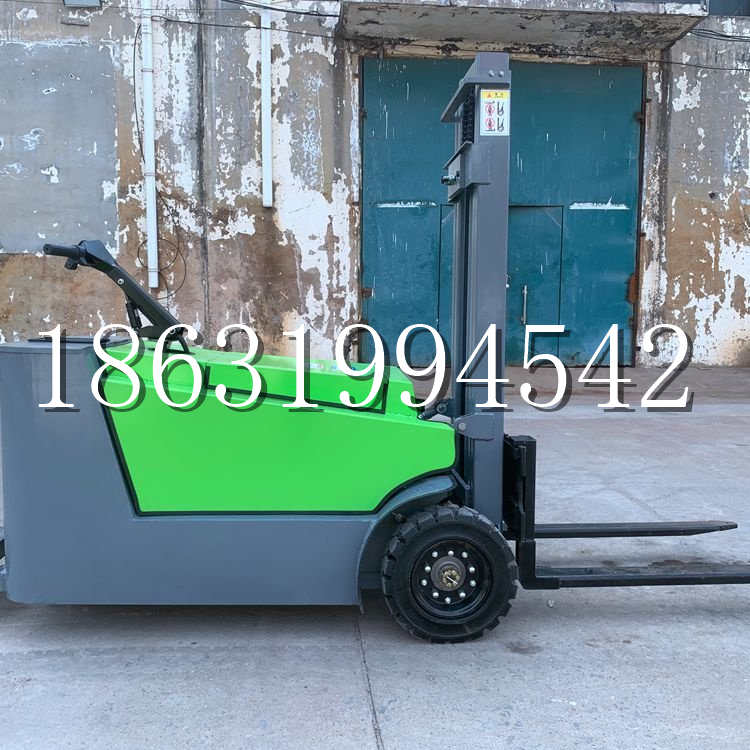 泽库县小型电动叉车1吨2吨步行站驾式电瓶堆高充电装卸车液压升降车铲车